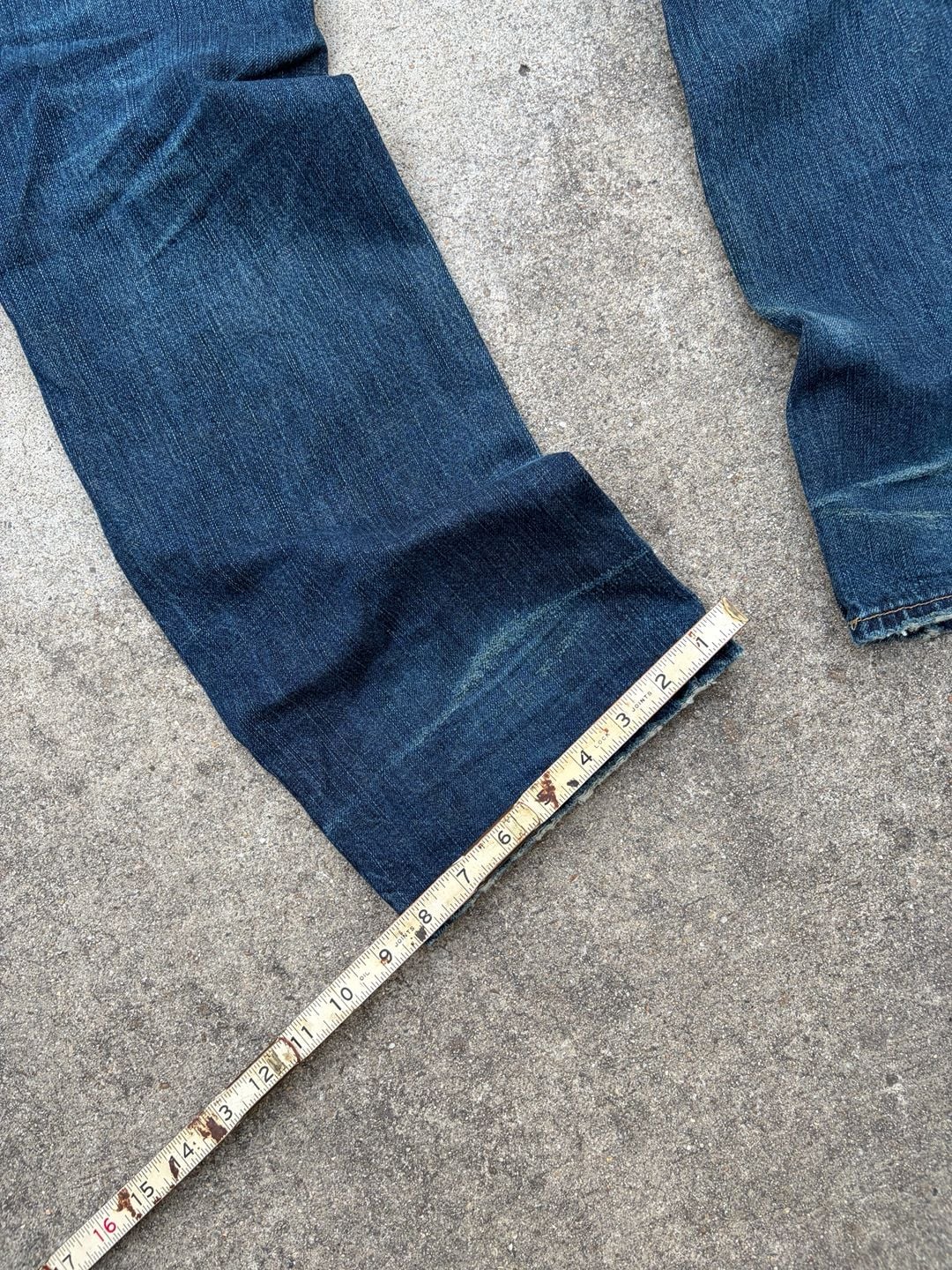 American Eagle Jeans Blue Denim Distressed 8