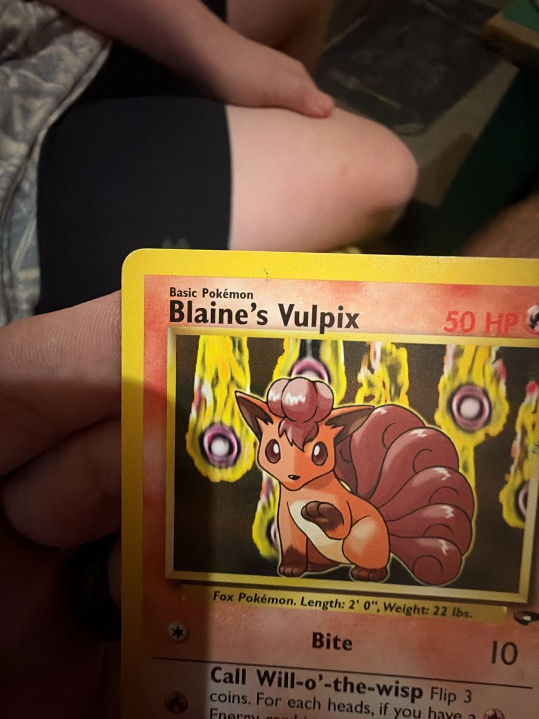 Pokemon Blaine's Vulpix 66/132 Gym Challenge Trading Card 3