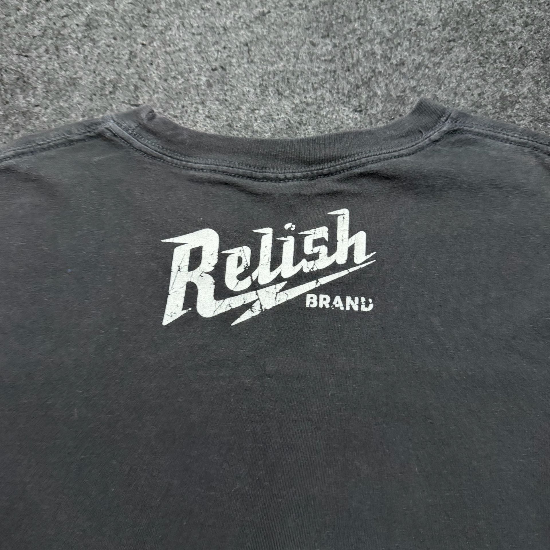 Relish Brand Chicago Monsters of the Midway T-Shirt Size 2XL Black Football 5