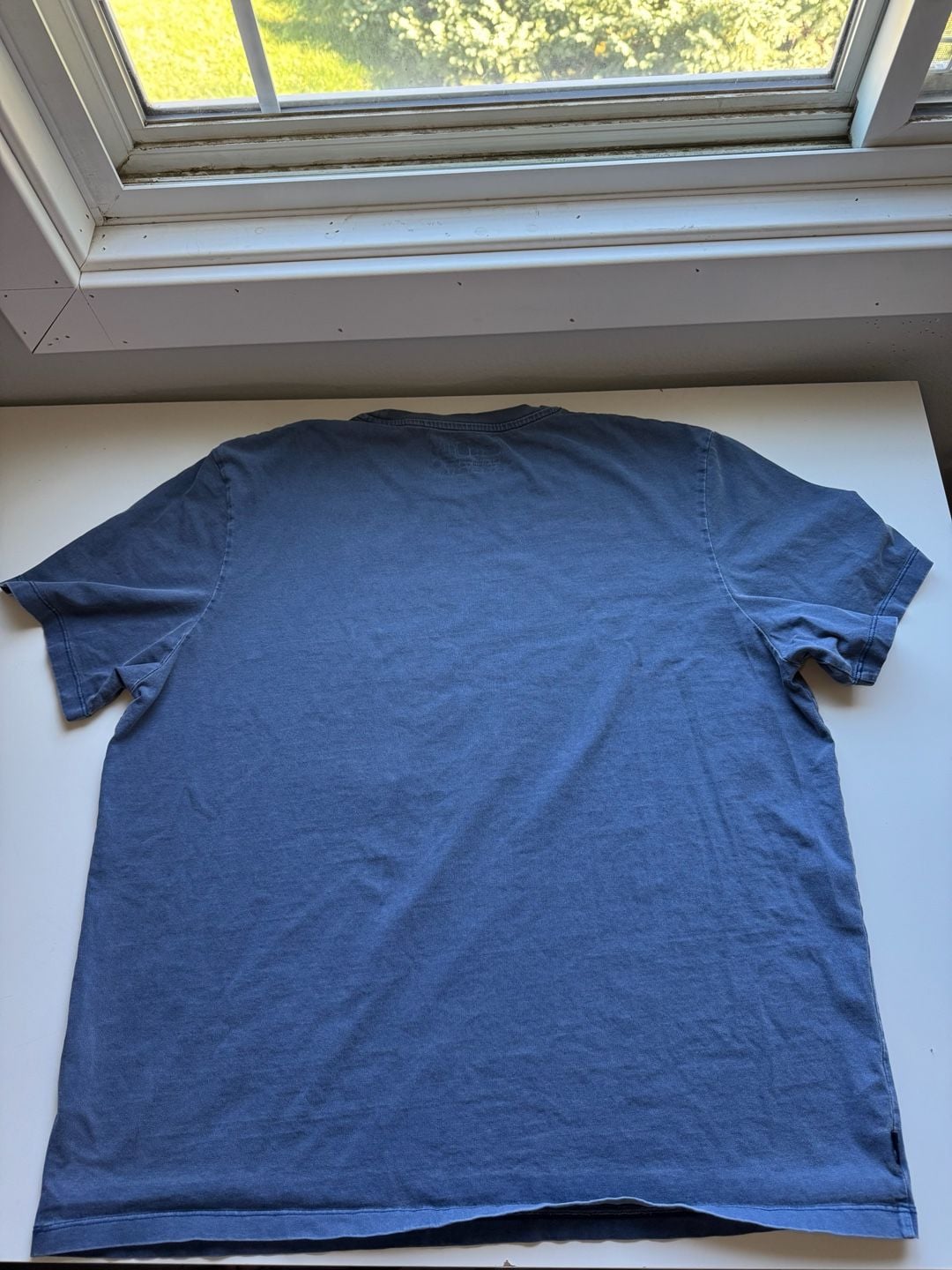 Timberland Tree Logo T-Shirt Size XL Blue Cotton 4