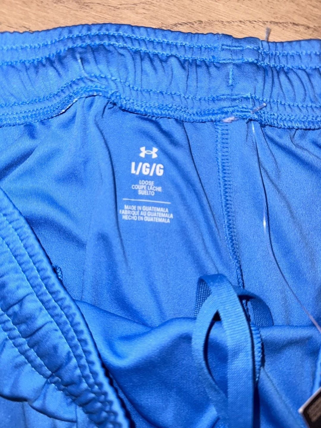 Under Armour Tech 7 In Shorts Size Large Blue Athletic 4