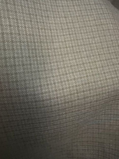 Chaps Suit Jacket Size 46R Navy Blue Check Blazer 3