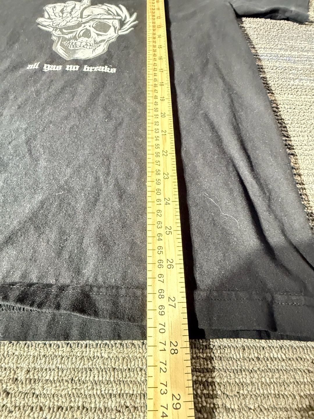 Los Angeles Apparel Marathonszn T-Shirt Size S Black 6
