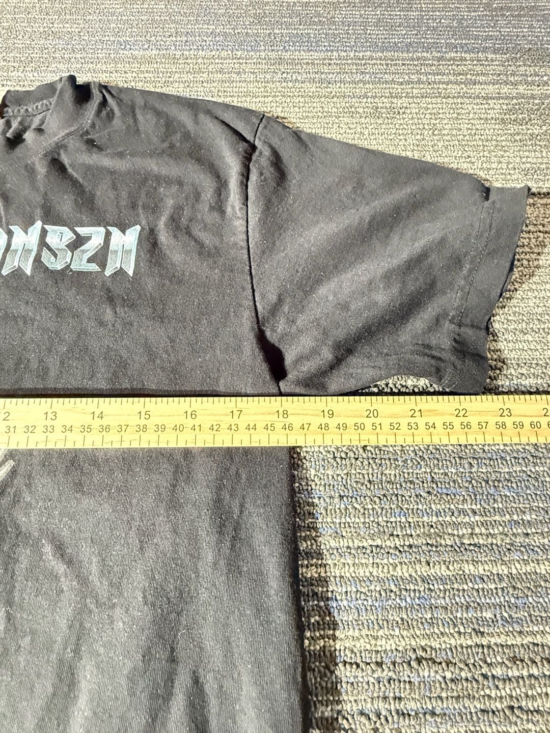 Los Angeles Apparel Marathonszn T-Shirt Size S Black 7