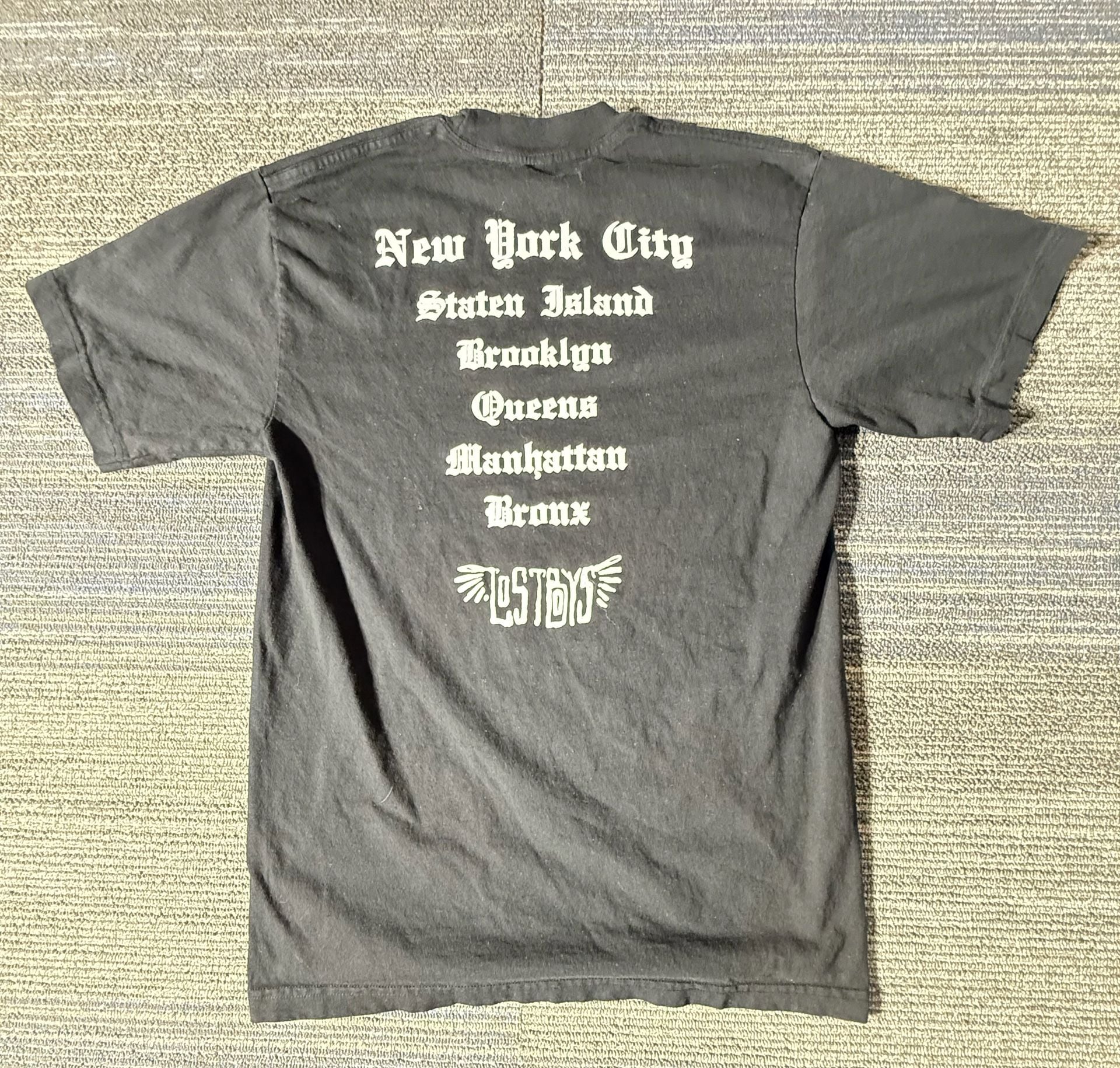 Los Angeles Apparel Marathonszn T-Shirt Size S Black 8