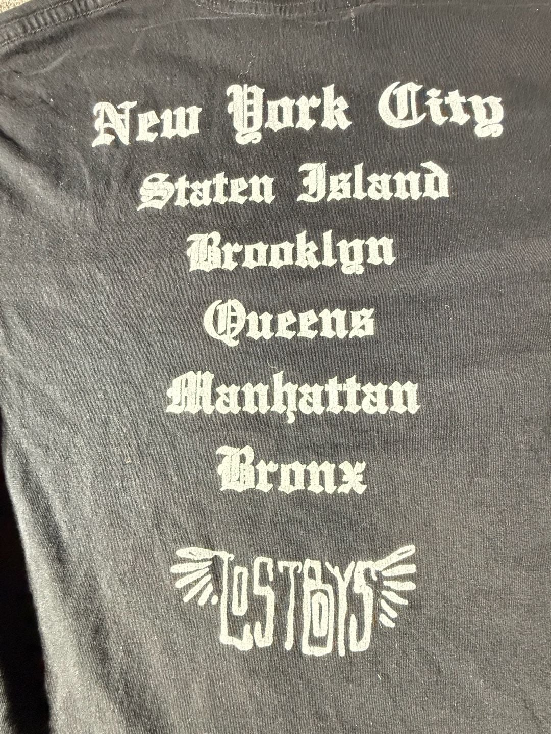 Los Angeles Apparel Marathonszn T-Shirt Size S Black 9
