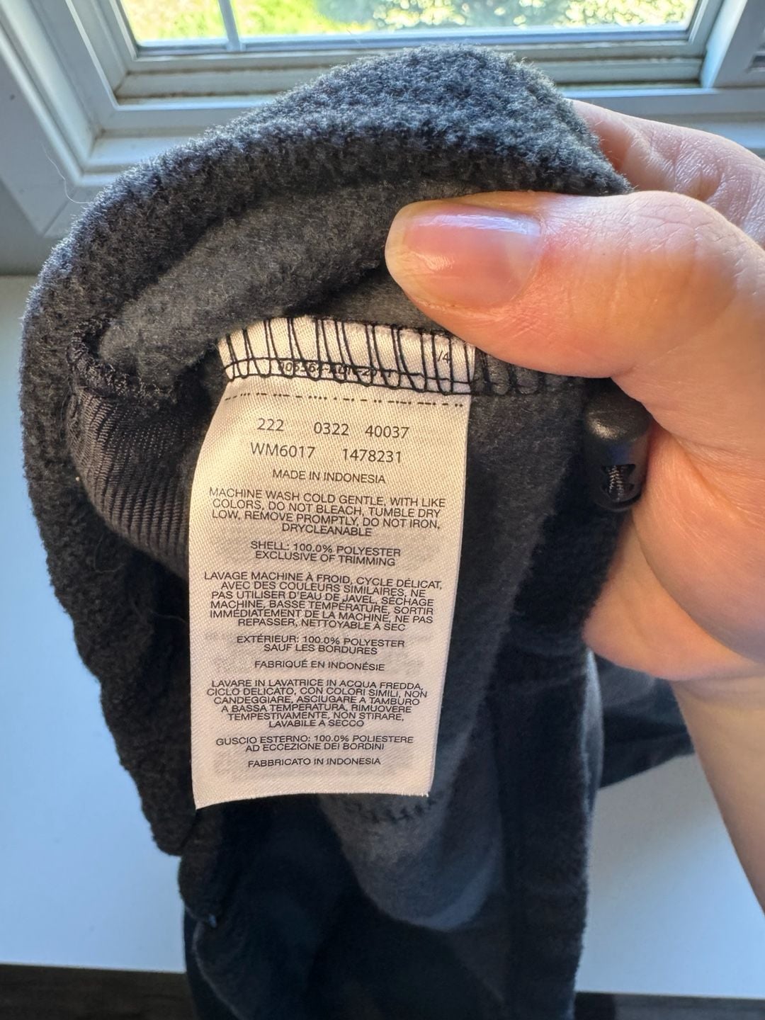 Columbia Plaid Full Zip Fleece Jacket Gray Black 6