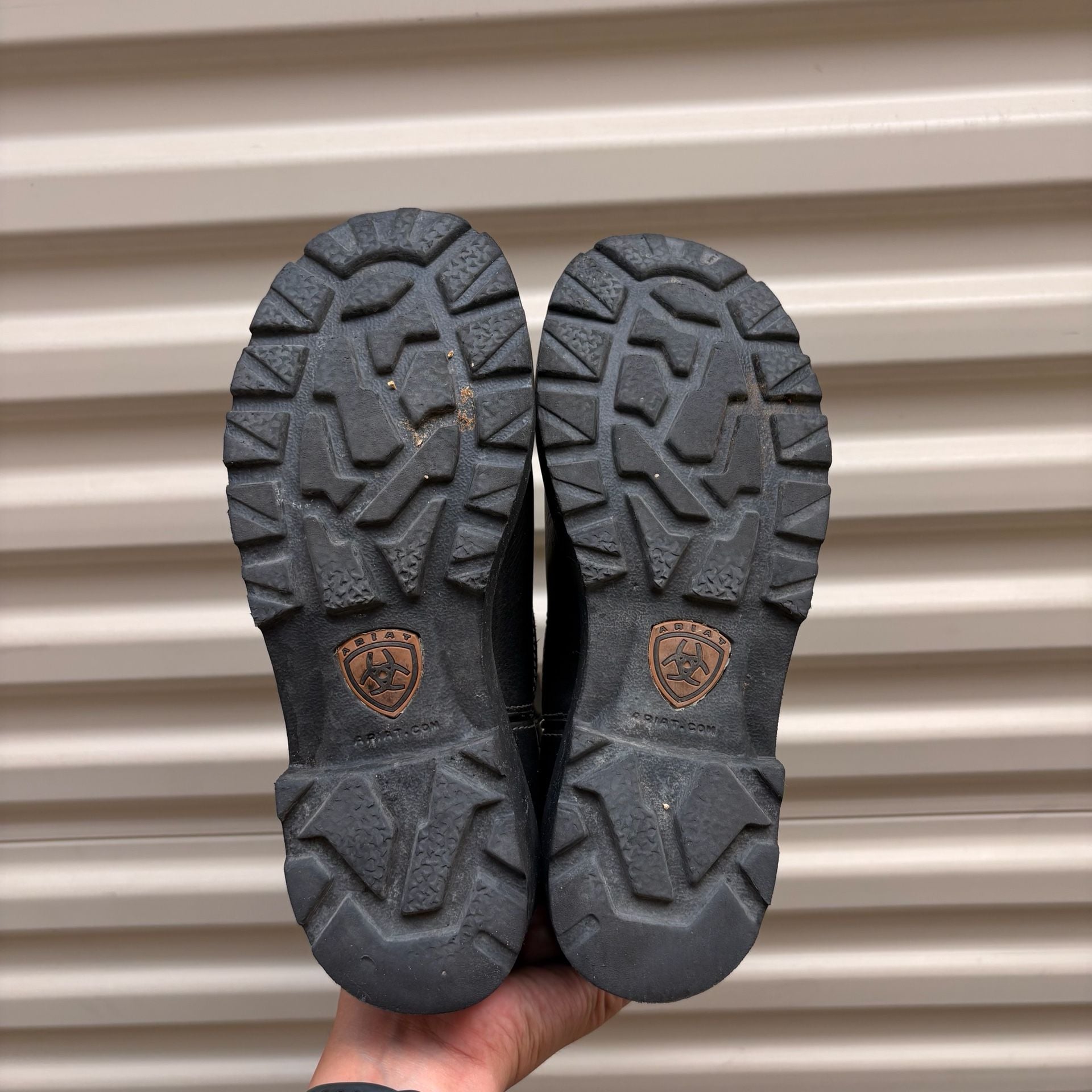 Ariat Fatbaby Western Boots Black Leather 7