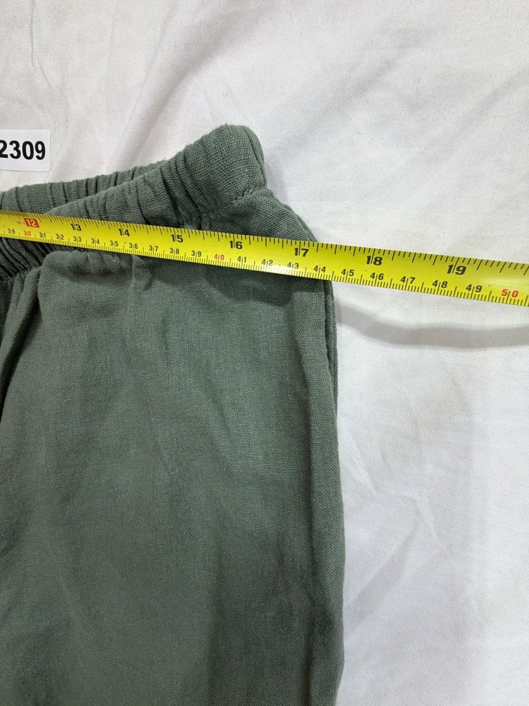 Sonoma Goods For Life Pants Size PL Green Drawstring 4