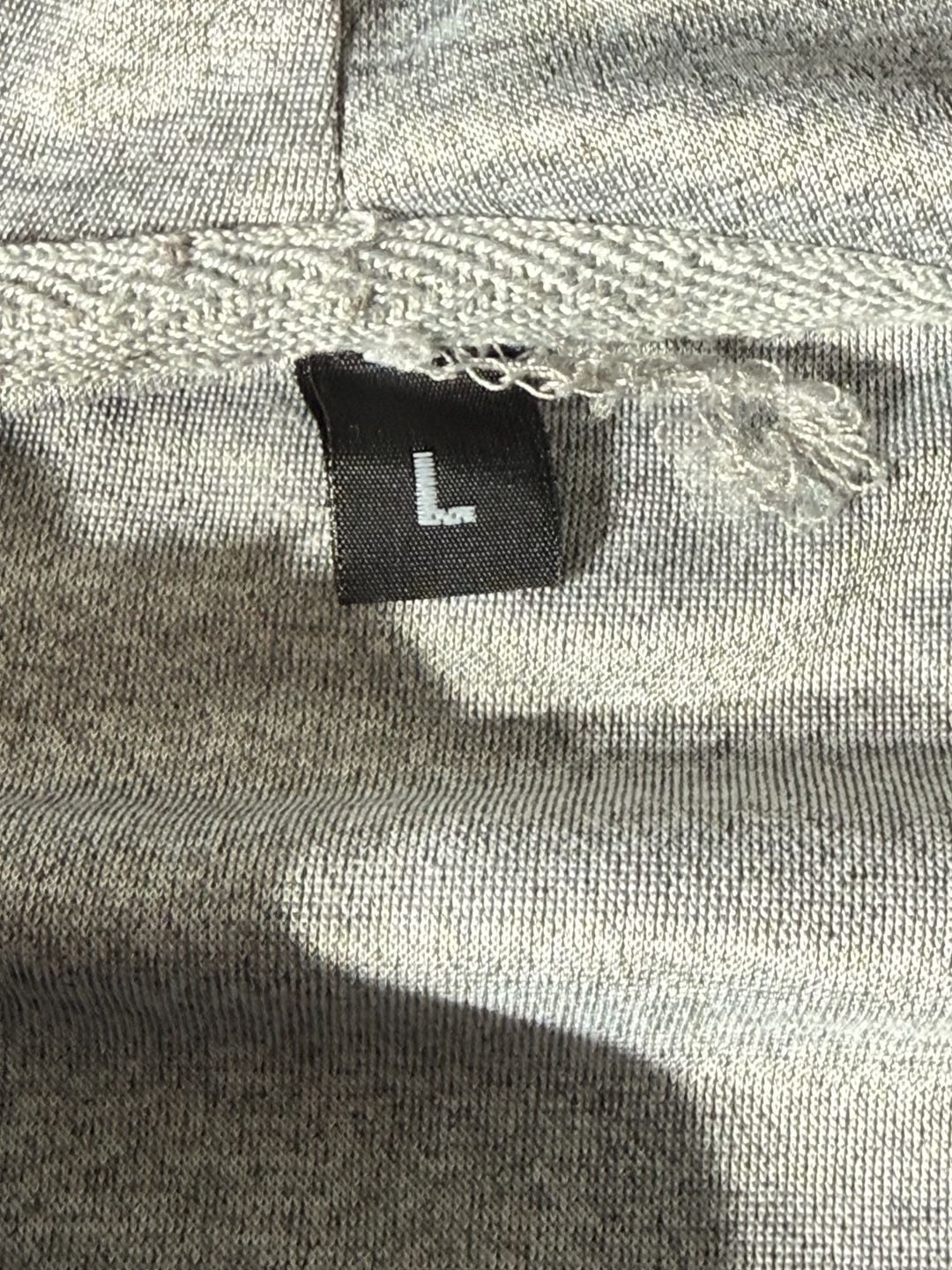 HT 16 Hoodie Size L Gray Full Zip Track Jacket 4