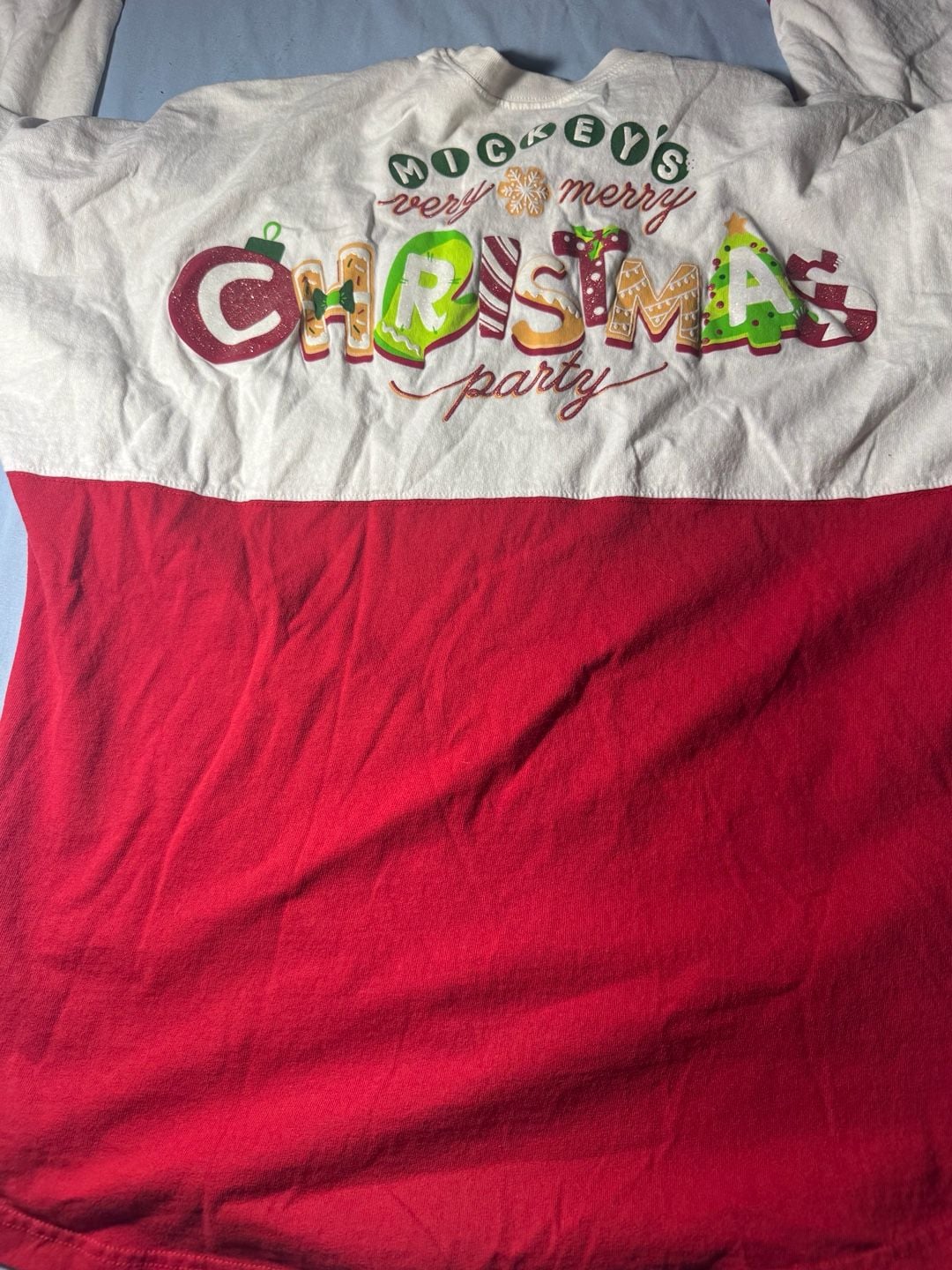 Disney Spirit Jersey XL Mickey's Very Merry Christmas 6