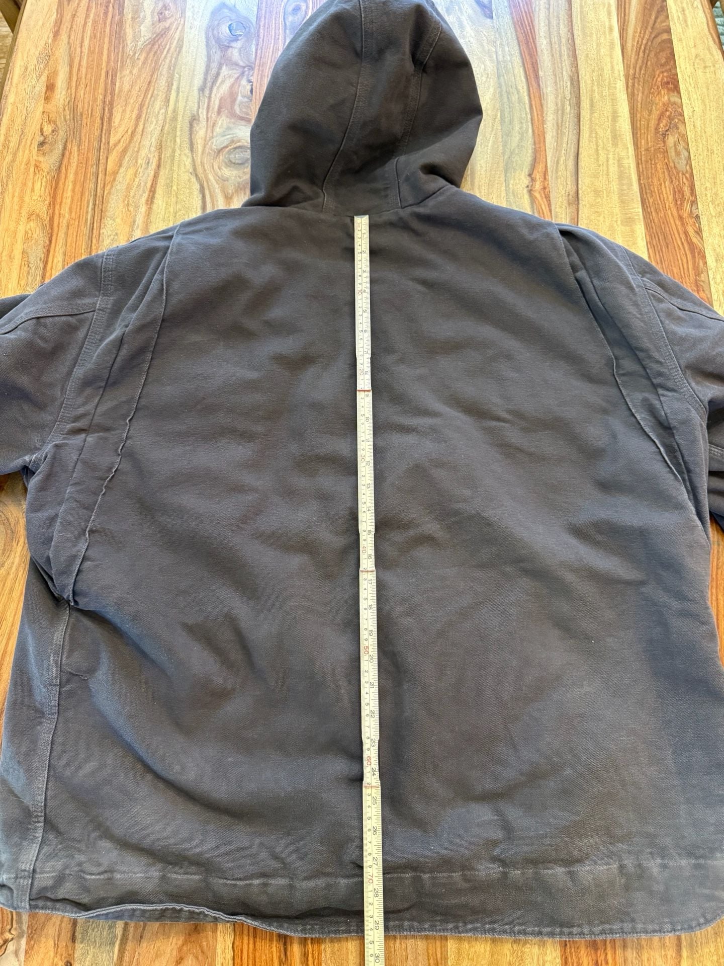 Carhartt Washed Duck Sierra Jacket Size 2XL Tall Dark Brown 7