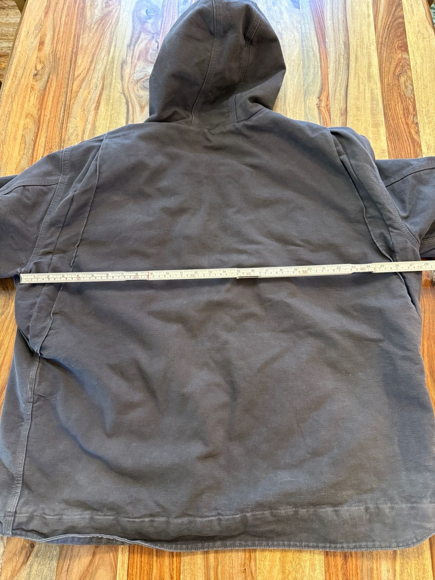 Carhartt Washed Duck Sierra Jacket Size 2XL Tall Dark Brown 8