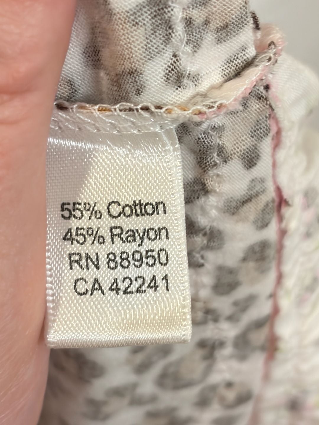 Y2K Insomniax Leopard Floral Slip Dress L Pink Lace NWT Cottagecore Coquette 7