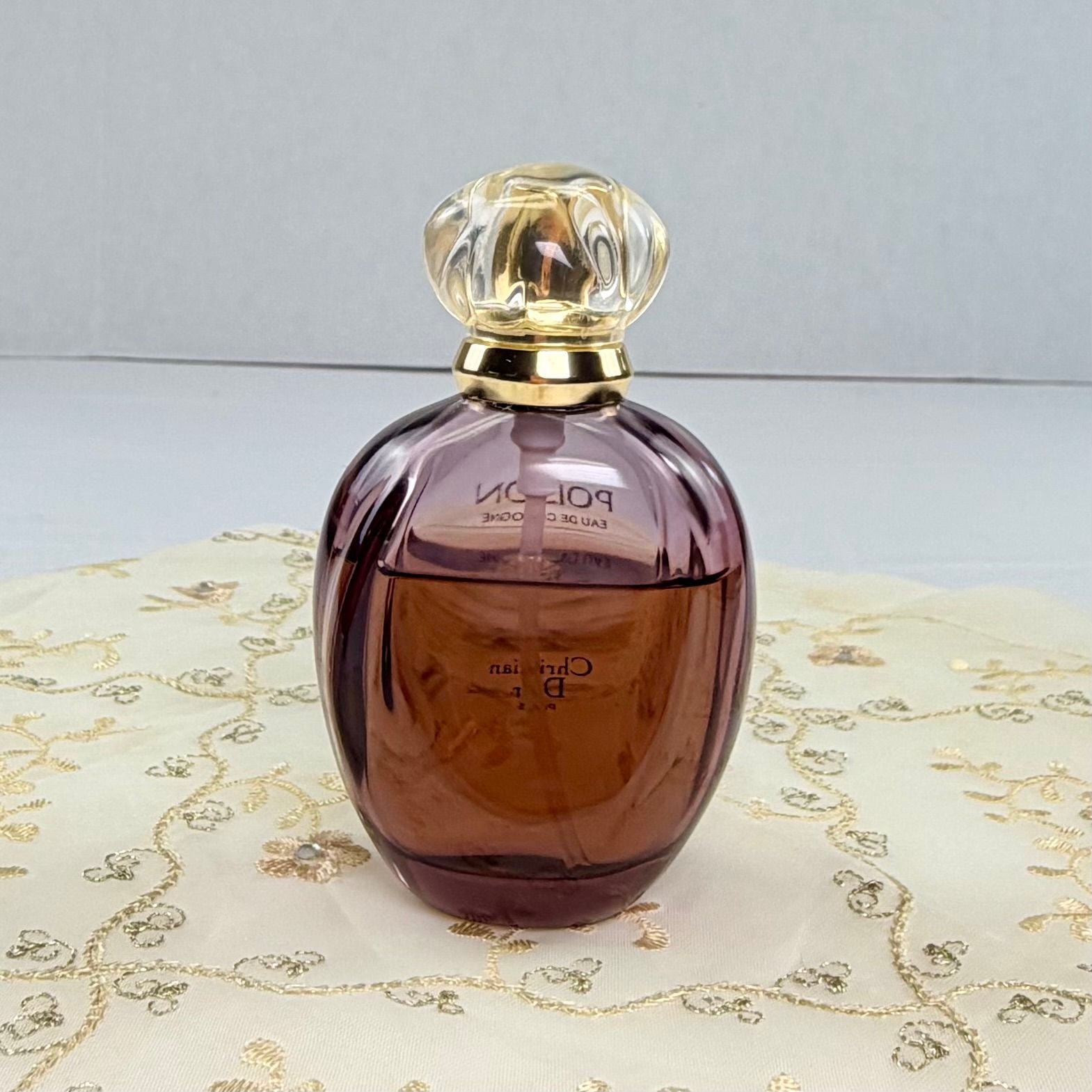 Vintage Christian Dior Poison Eau De Cologne 1.7 Fl Oz  7