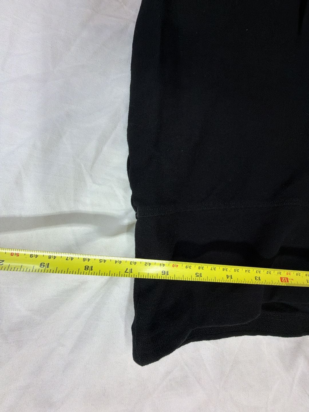 Eileen Fisher Leggings Size L Black Stretch Pants 4