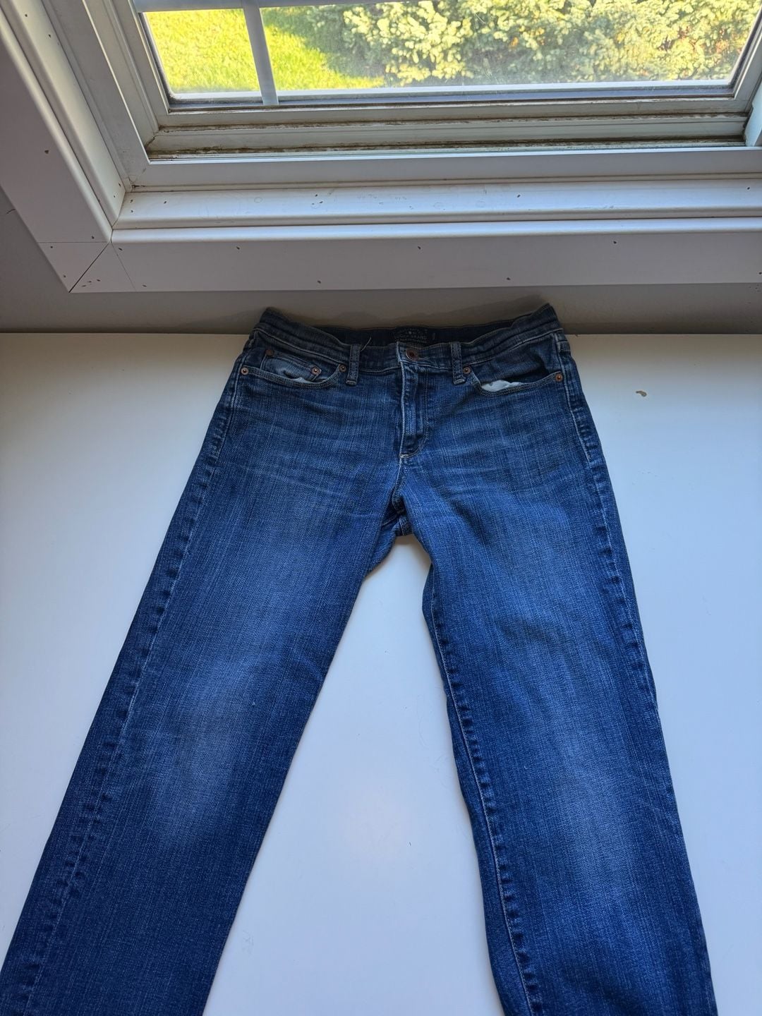 Lucky Brand Sweet Crop Jeans Size 10/30 Blue 1