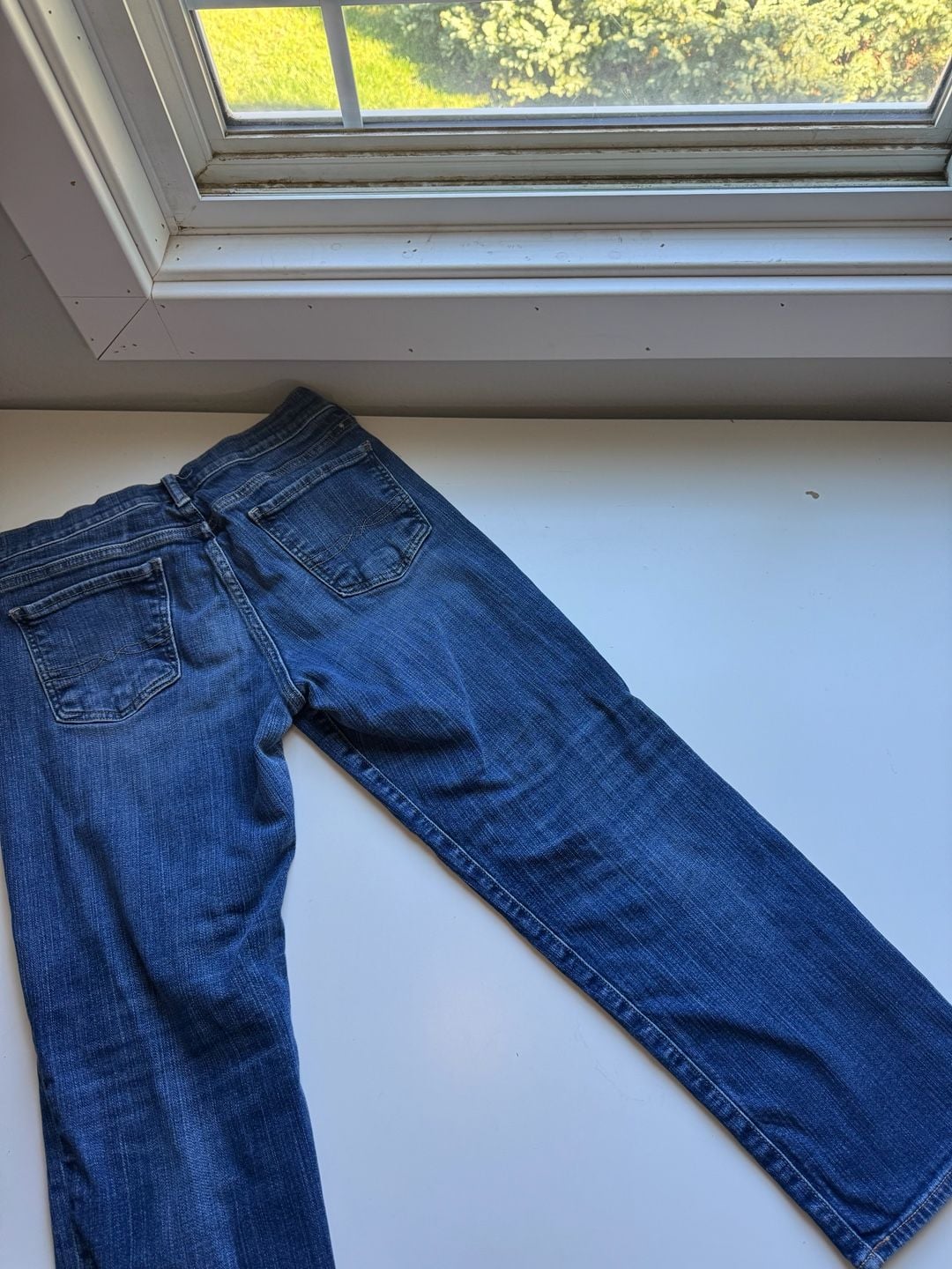 Lucky Brand Sweet Crop Jeans Size 10/30 Blue 4