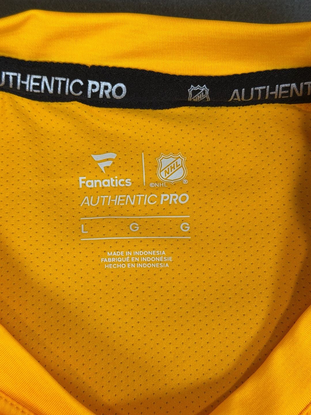 Fanatics Nashville Predators Authentic Pro T-Shirt Size Large 7