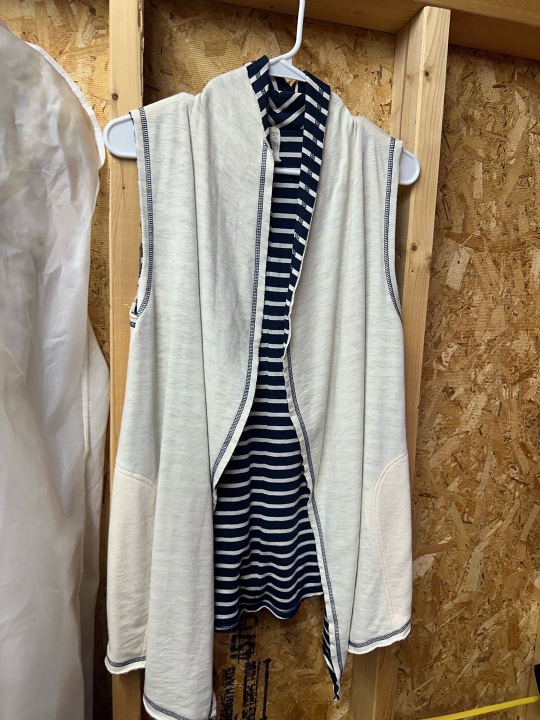 Matilda Jane Full Moon Reversible Vest Cream Navy 2
