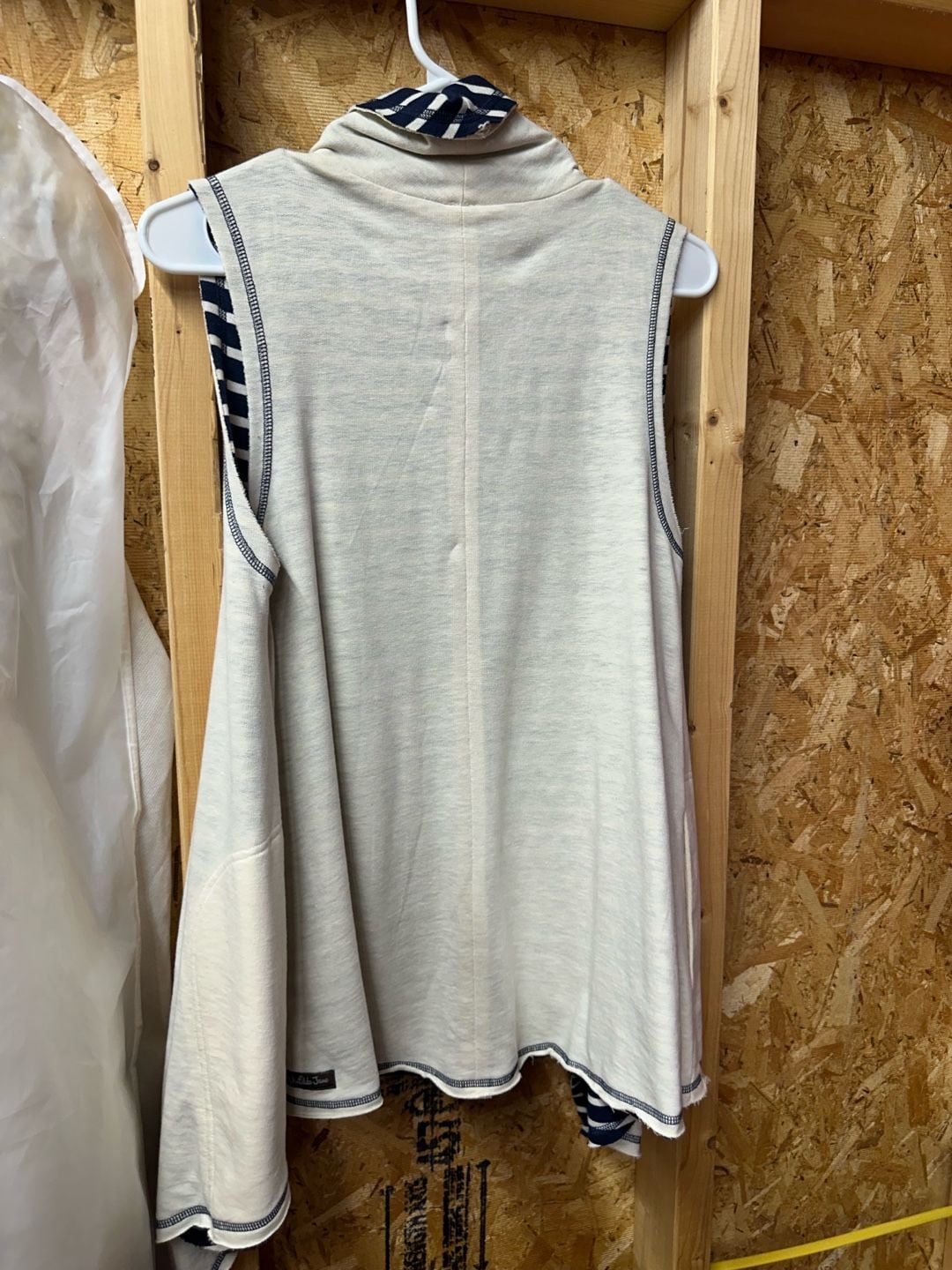 Matilda Jane Full Moon Reversible Vest Cream Navy 5