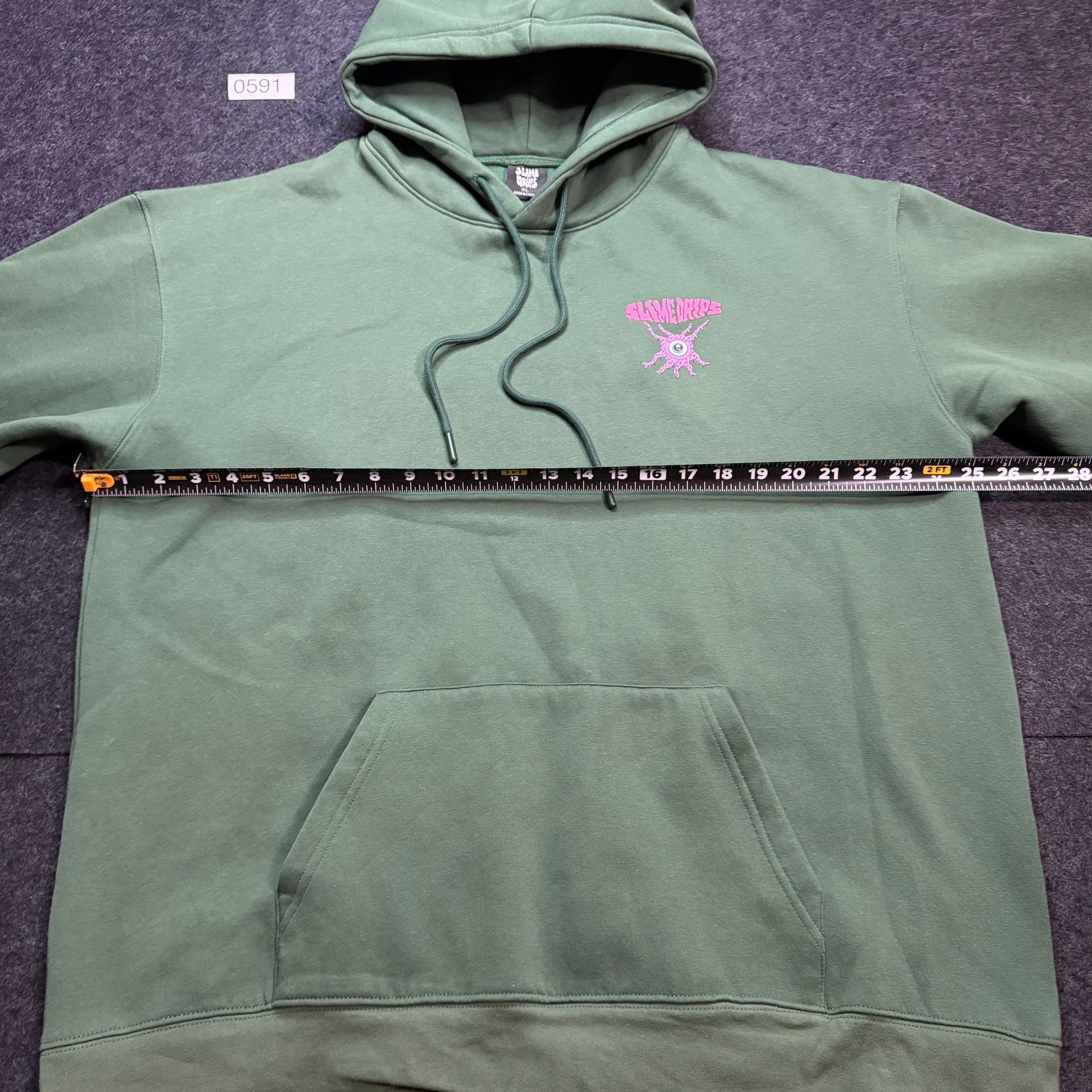 Slime Drips Graphic Hoodie Size XL Green The Drip Be The Drip 8
