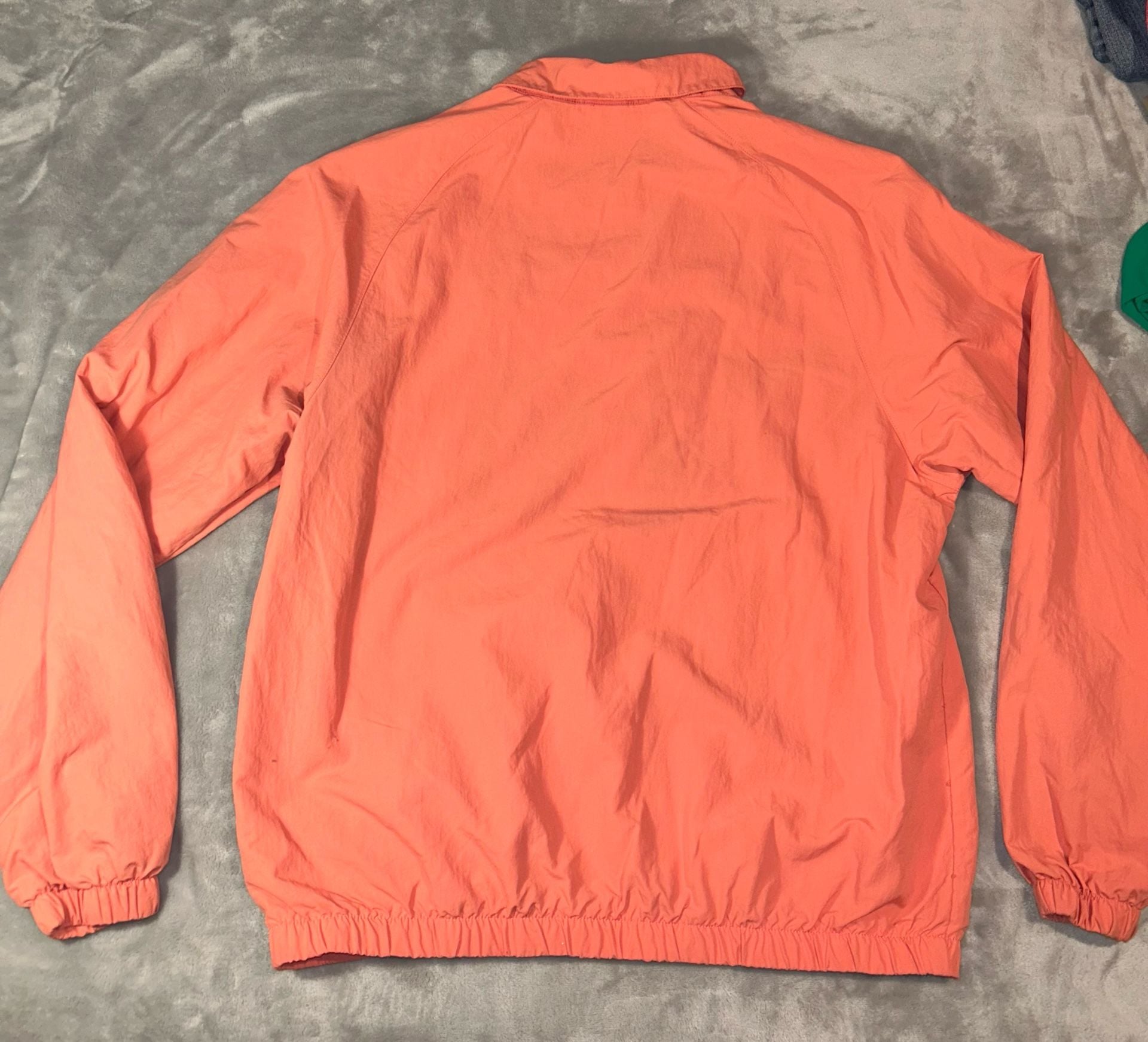 Men’s Nike Sb Coaches Jacket Size M Coral Pink Full Zip Lightweight 9