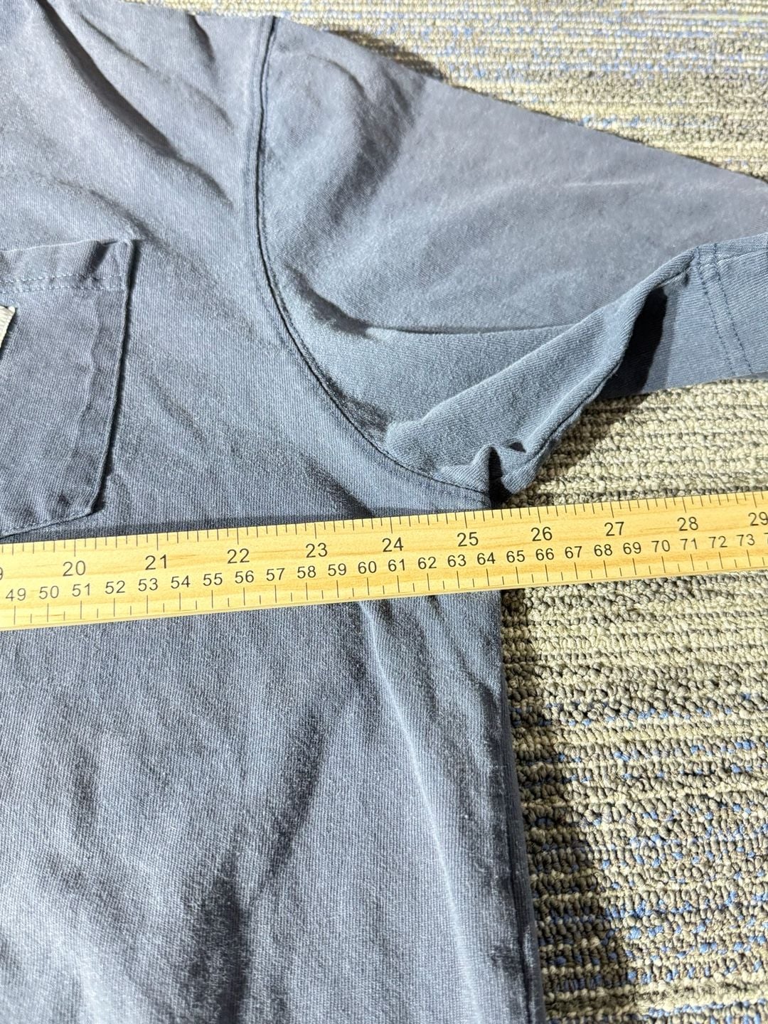 Carhartt K87 Pocket T-Shirt XL Tall blue Loose Fit 6