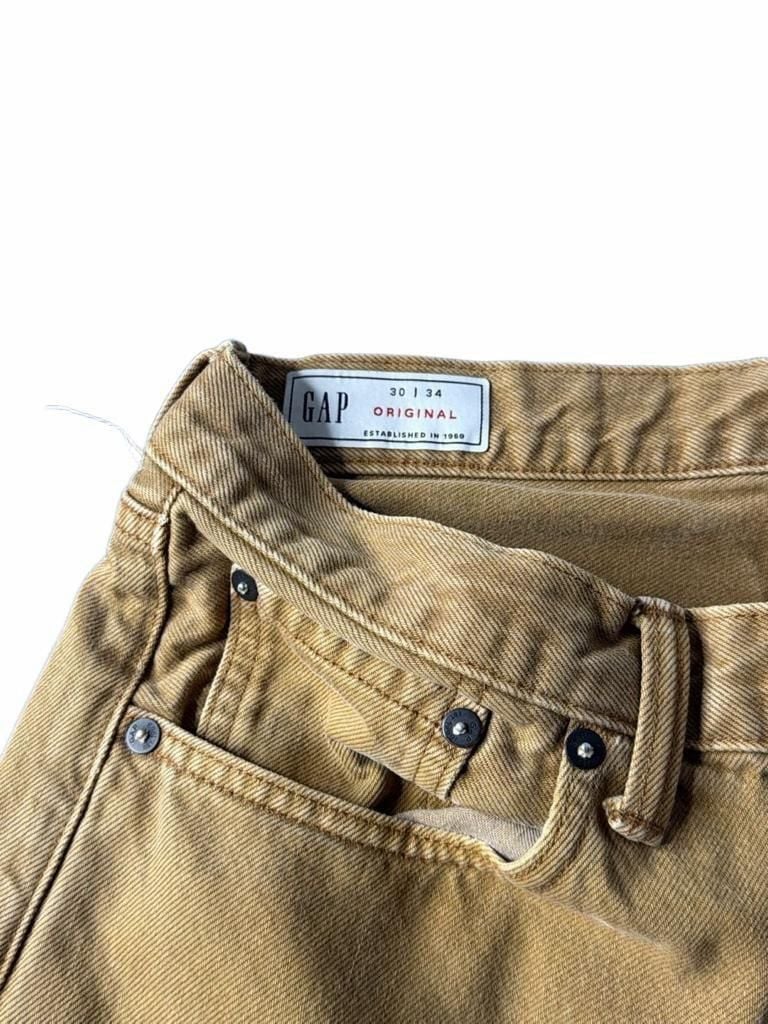 Gap Original Jeans Size 30x34 Brown Denim 7