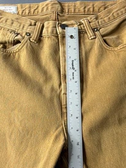 Gap Original Jeans Size 30x34 Brown Denim 6