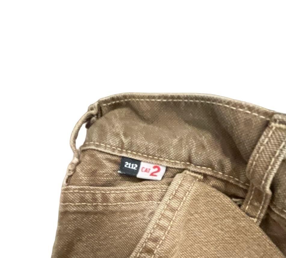 Carhartt FR Work Pants Size 31x30 Brown Flame Resistant 3