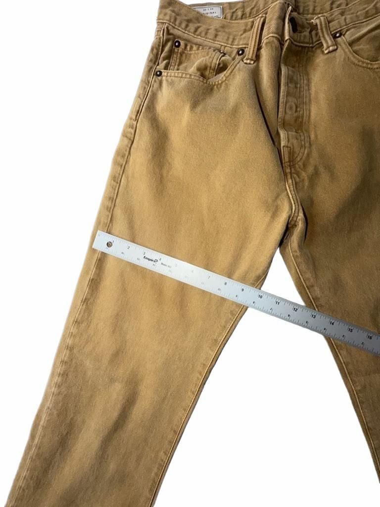 Gap Original Jeans Size 30x34 Brown Denim 9