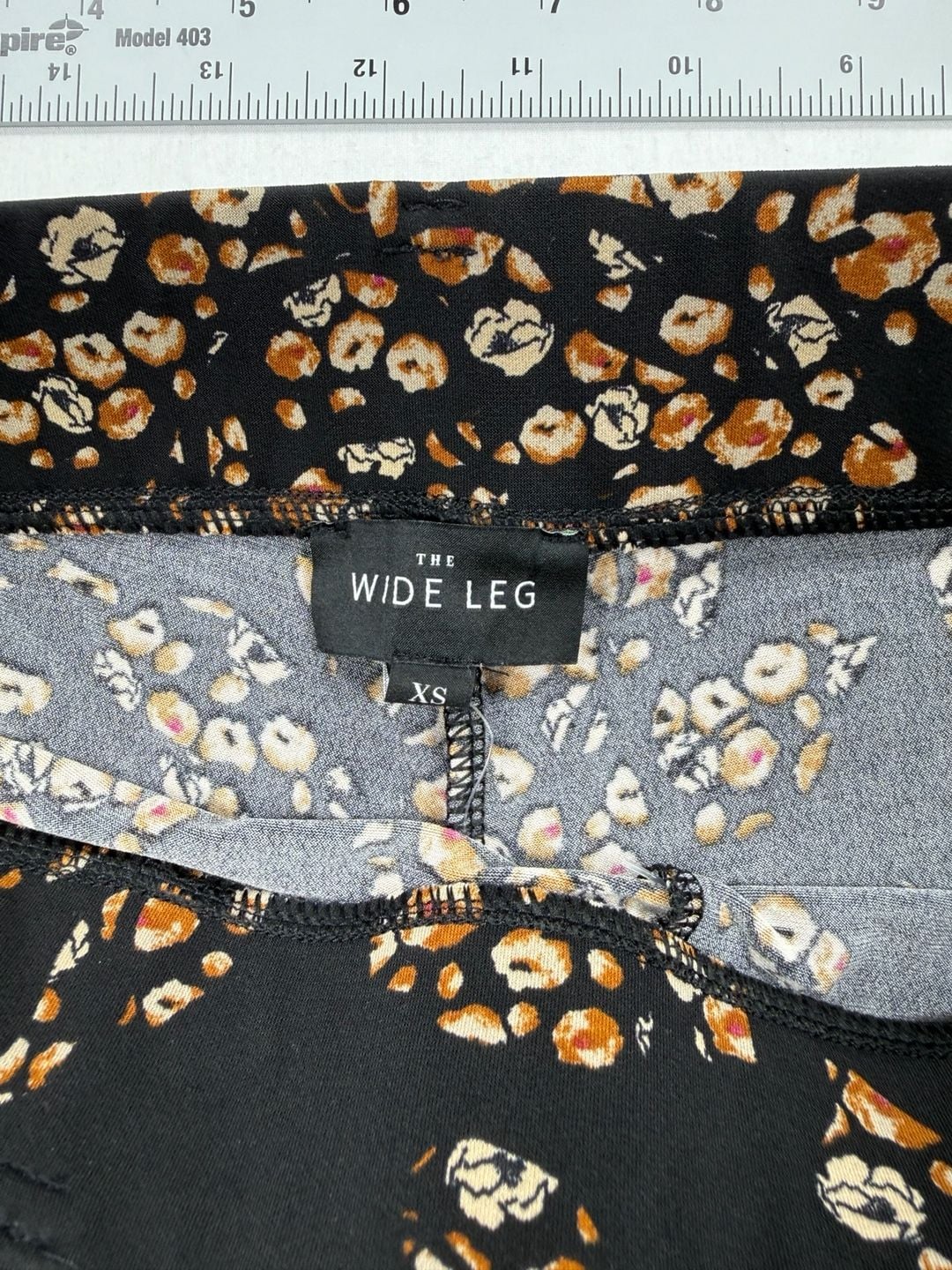 White House Black Market The Wide Leg Size XS Floral Pants 5