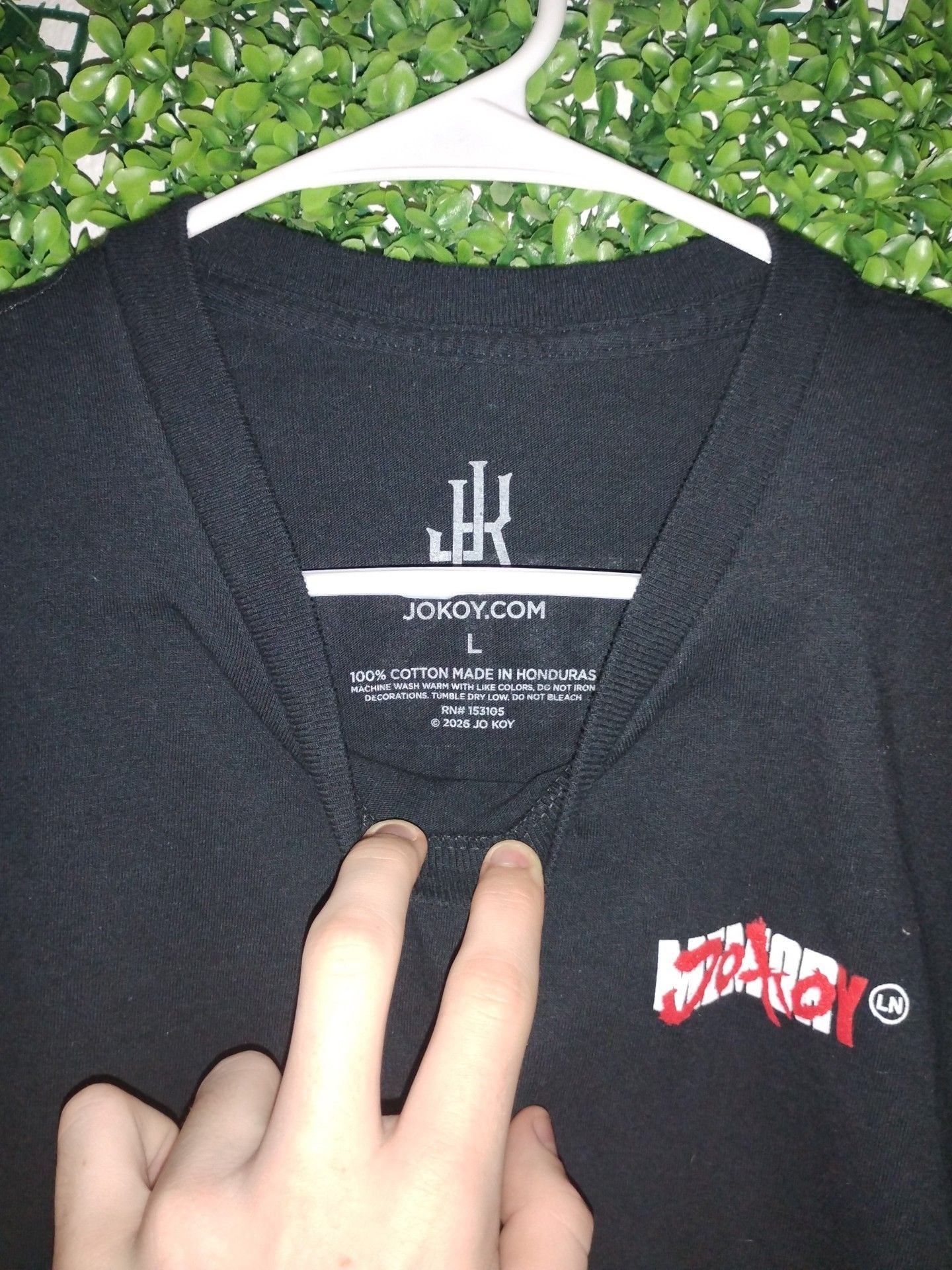 Jo Koy Koy Meets World Tour T-Shirt Size L Black 5