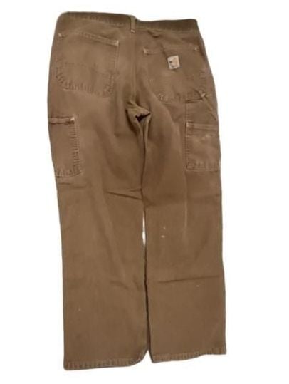 Carhartt FR Work Pants Size 31x30 Brown Flame Resistant 6