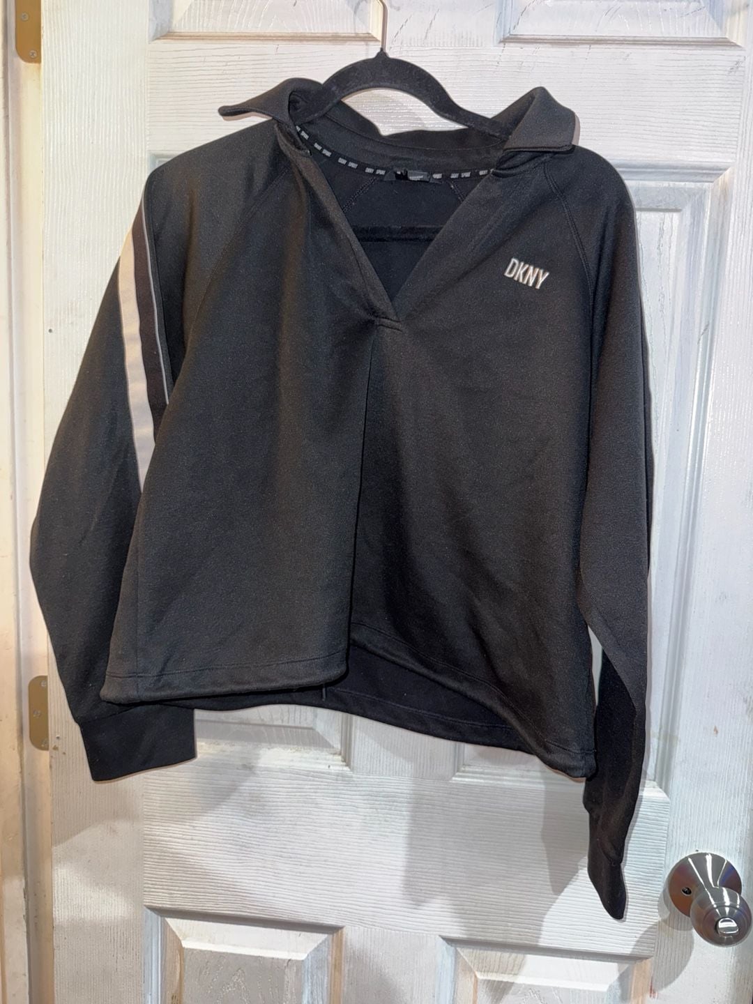 DKNY Sport Hoodie Size M Black 2
