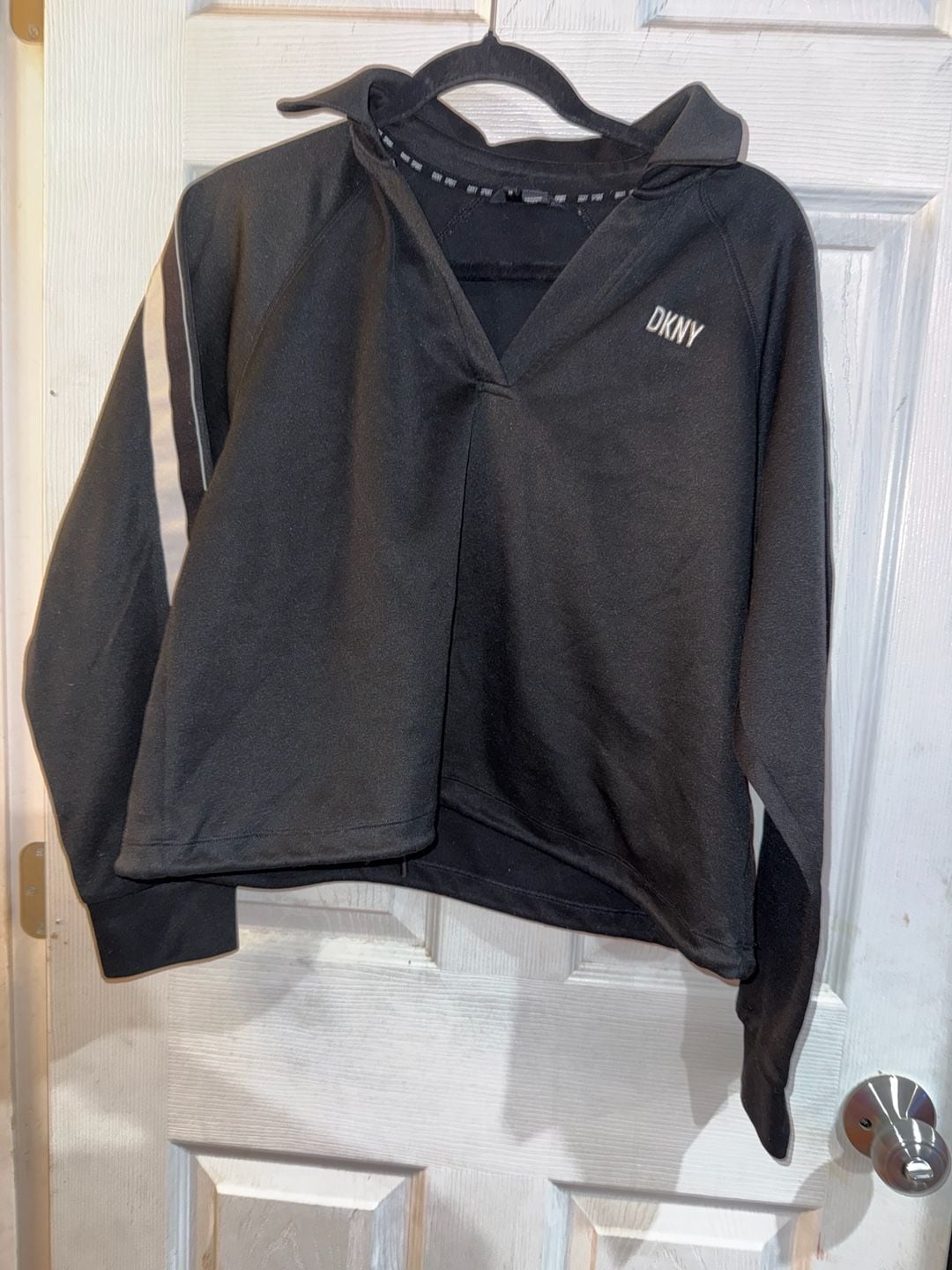 DKNY Sport Hoodie Size M Black 3