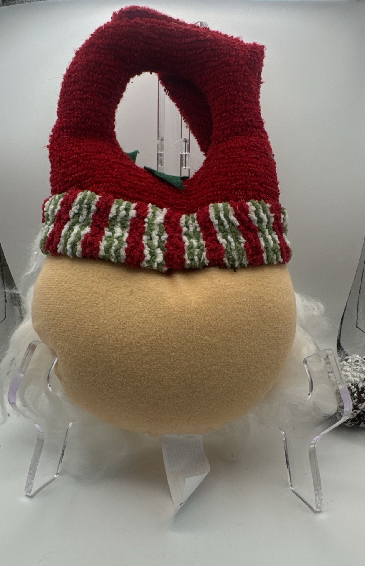 Prima Creations Santa Claus Head Plush Christmas Decor 2