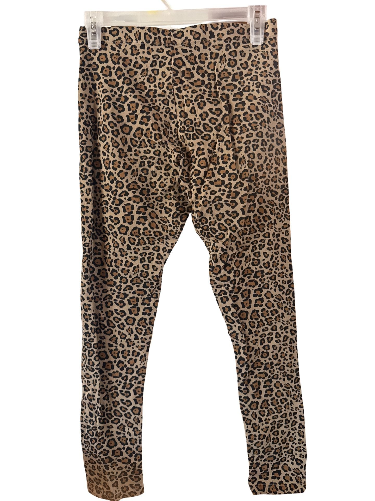 Wonder Nation Leggings Size XL (14-16) Leopard Cheetah Print Cotton 2