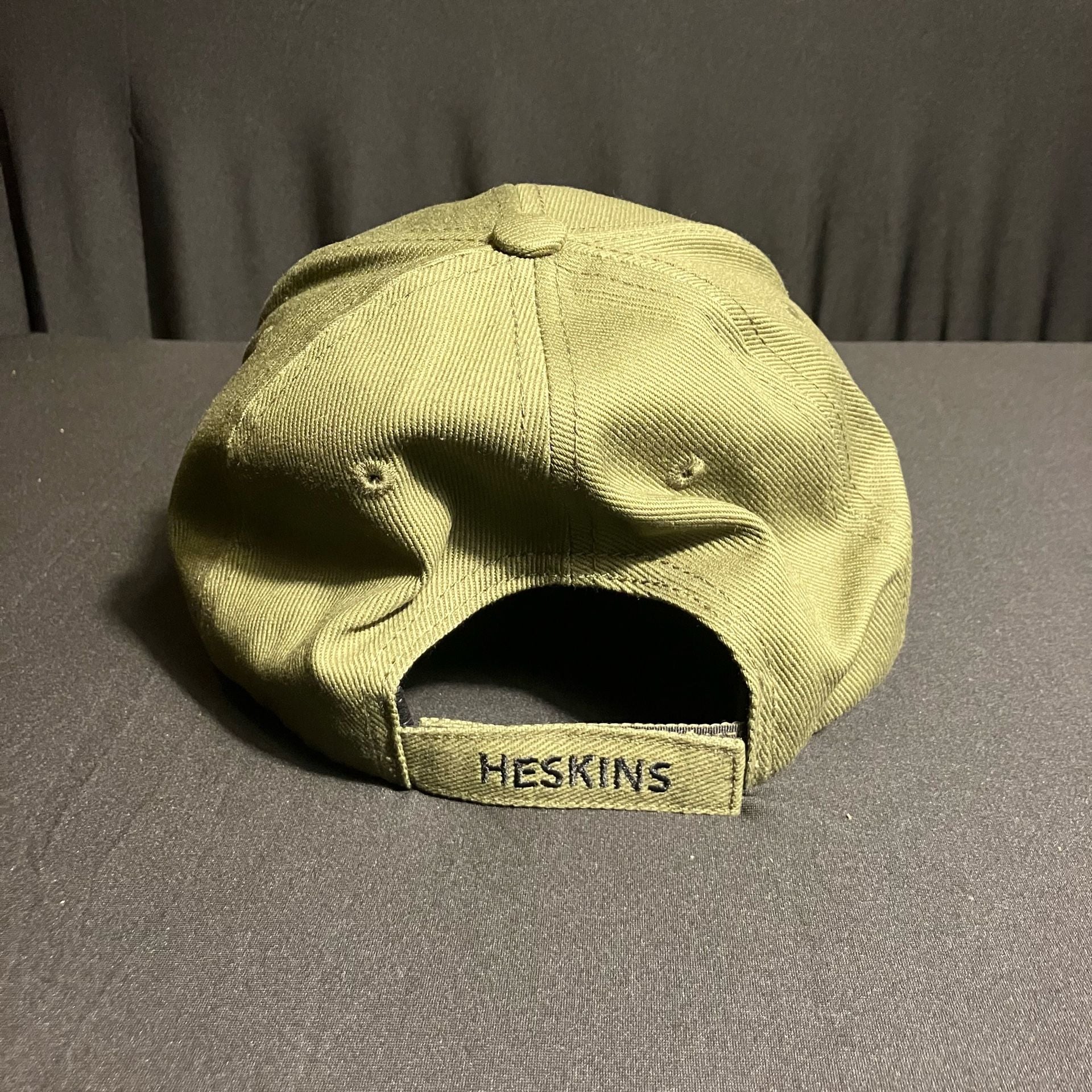 Heskins American Flag Tactical Baseball Cap Olive Green 3