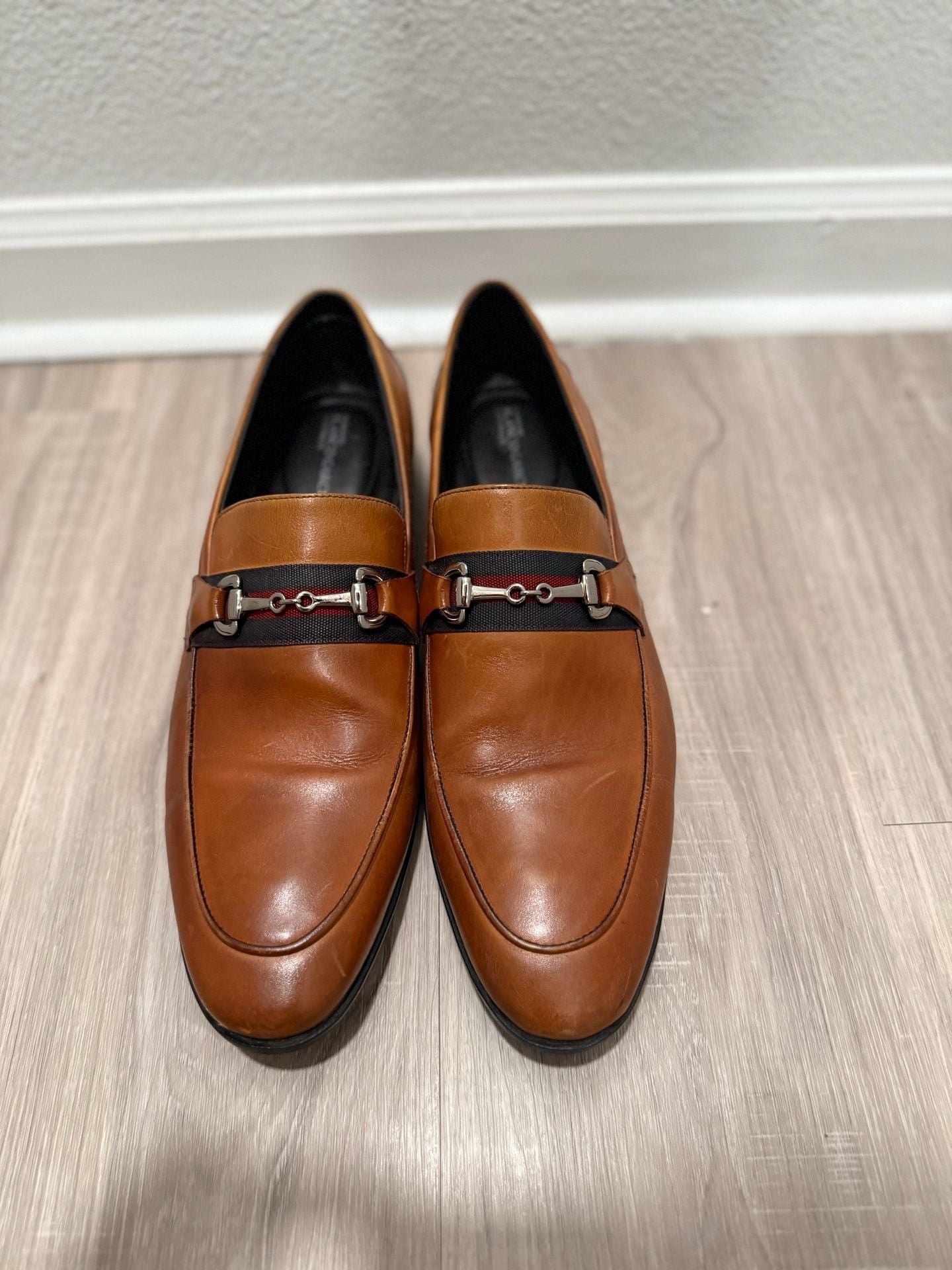 Blanco Garcia Leather Bit Loafers Tan Dress Shoes Handmade Men’s 13 2