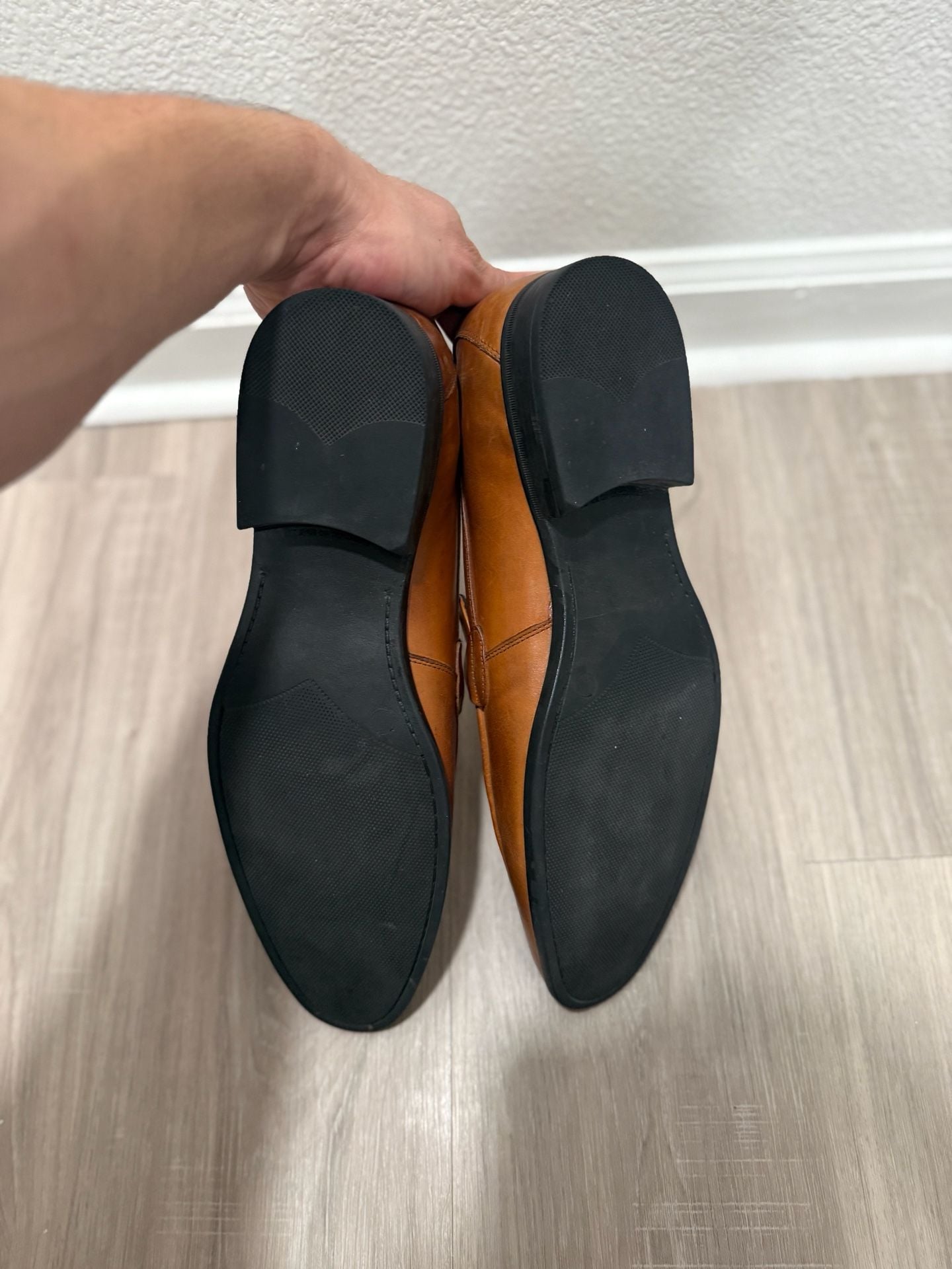 Blanco Garcia Leather Bit Loafers Tan Dress Shoes Handmade Men’s 13 5