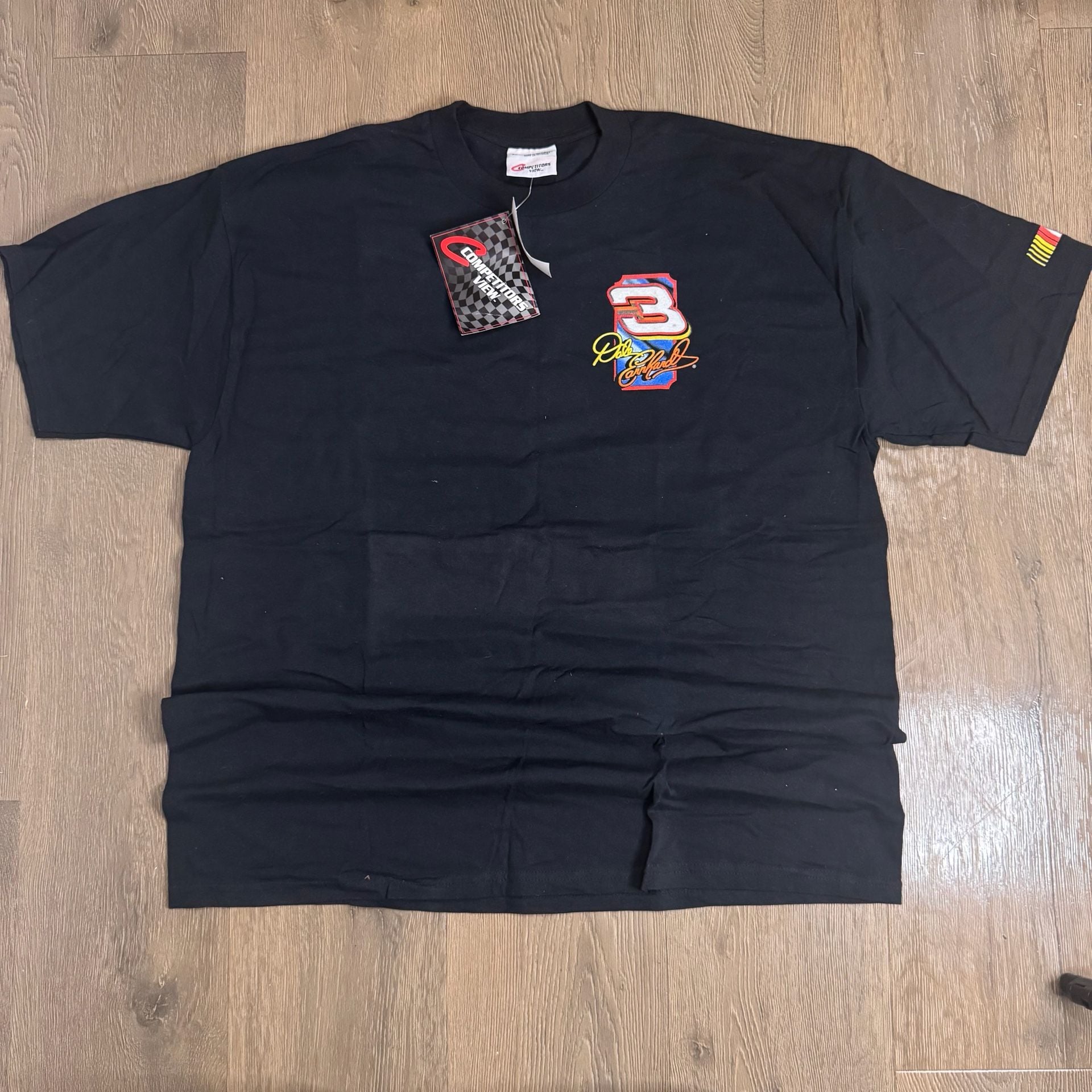 Competitors View Dale Earnhardt T-Shirt XL Black NASCAR 4