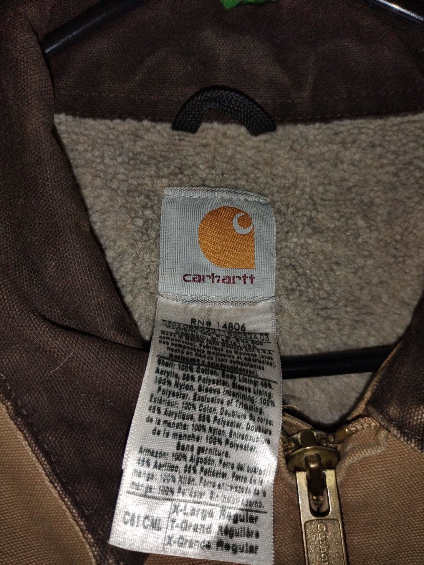 Carhartt C61 CML Jacket Size XL Regular 3