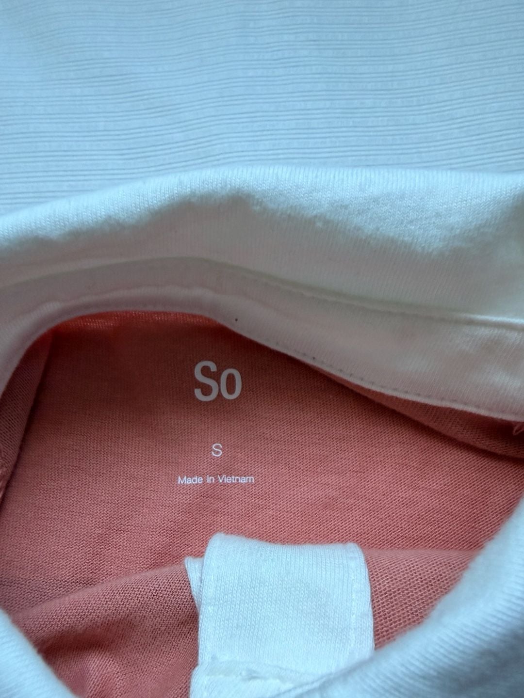 SO Striped Long Sleeve Rugby Polo Shirt Size S Pink Y2K 4