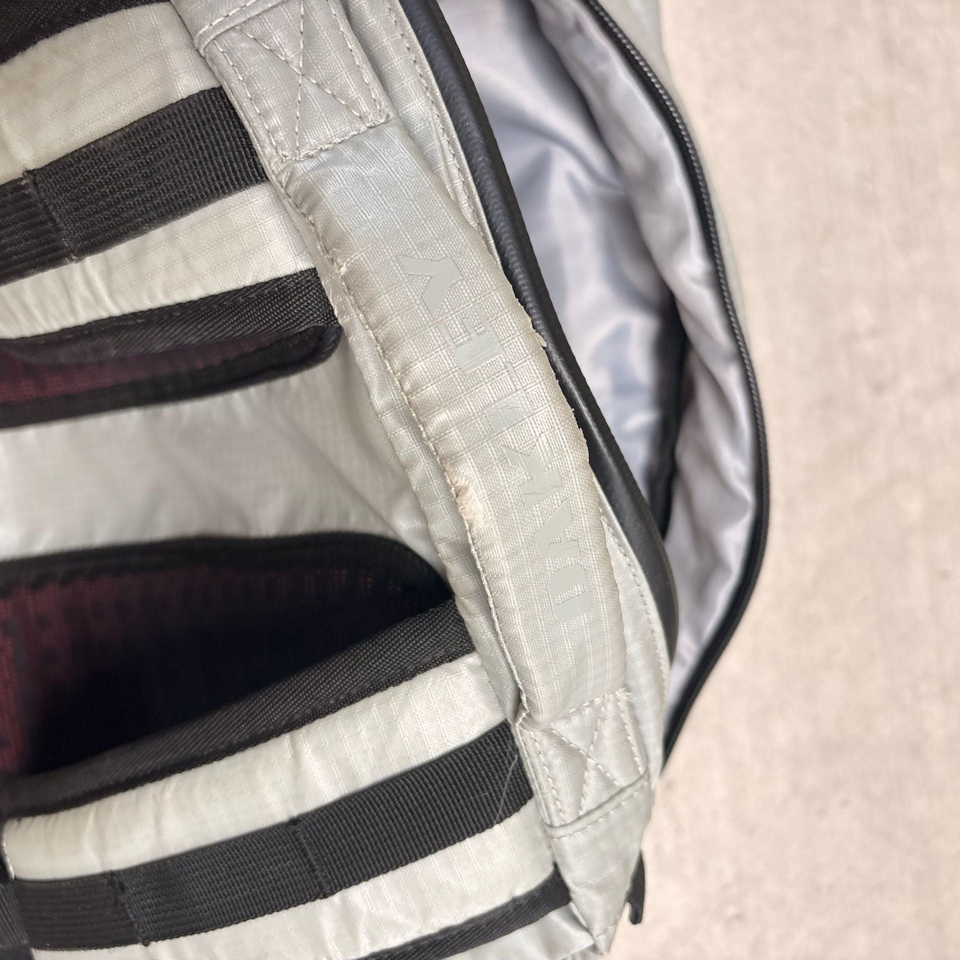 Oakley Motion Backpack Grey Tech Gorpcore Roll Top 10