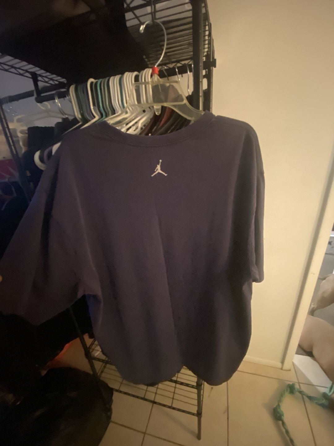 Jordan Jamming Frequency T-Shirt Size XL Blue Graphic Tee 4