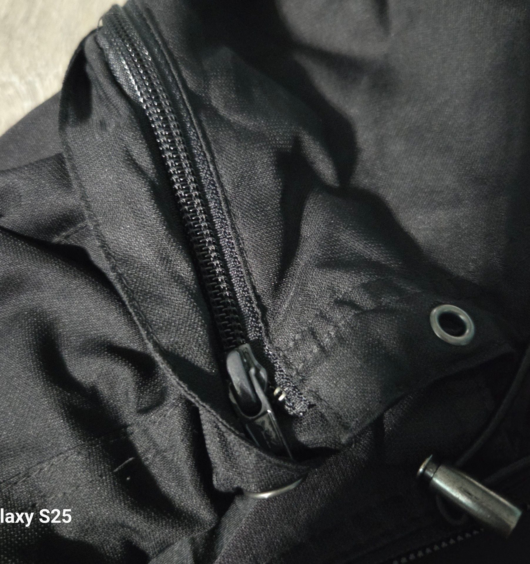 Port Authority Chevrolet Jacket Size S Black Hooded Windbreaker 6