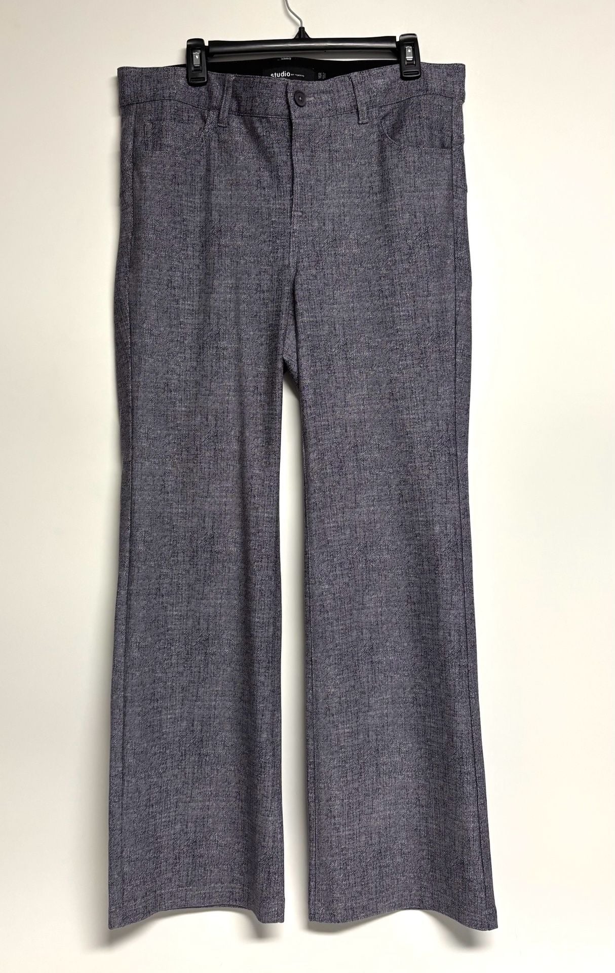 Studio by Torrid Bombshell Boot Pants Size 16R Gray Marled Stretch 2