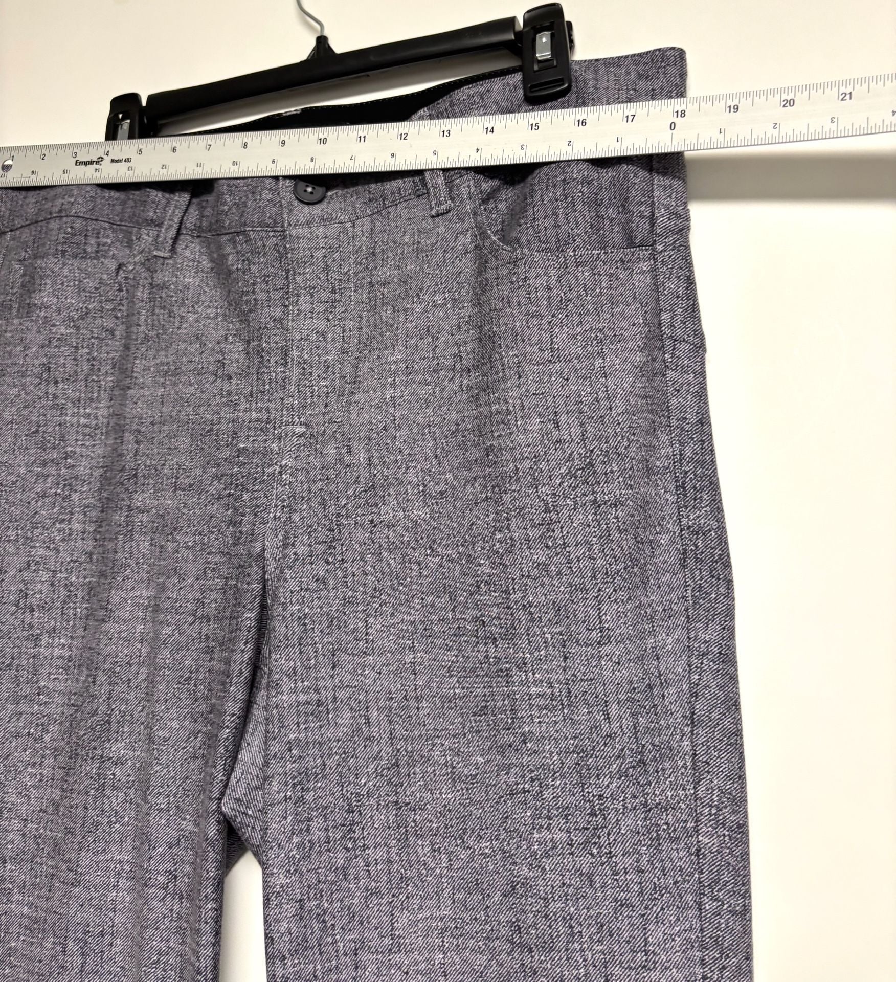 Studio by Torrid Bombshell Boot Pants Size 16R Gray Marled Stretch 4